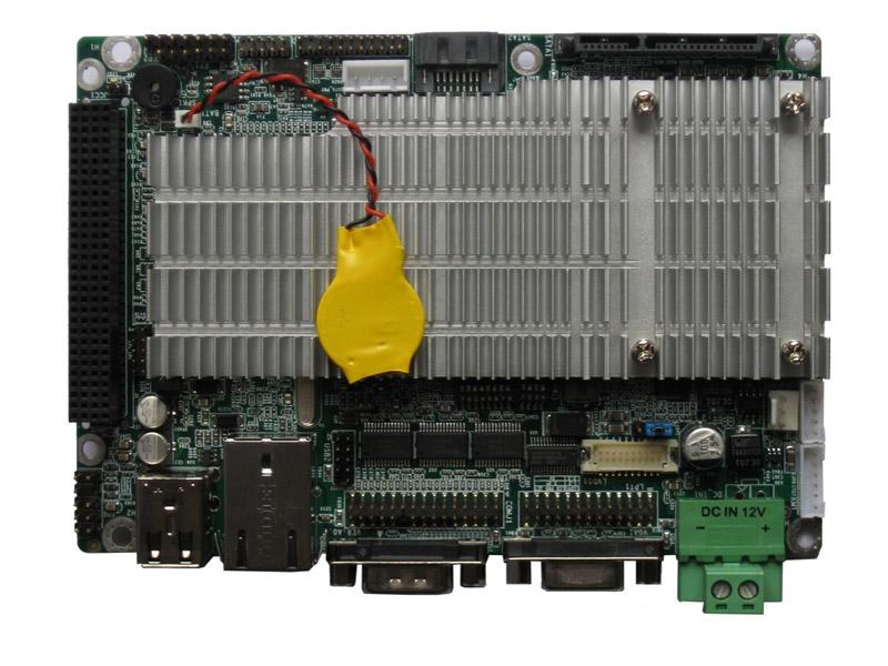 Computador de placa única N450 de 3,5 polegadas com memória 1G PCI-104 PC104 + Expandir