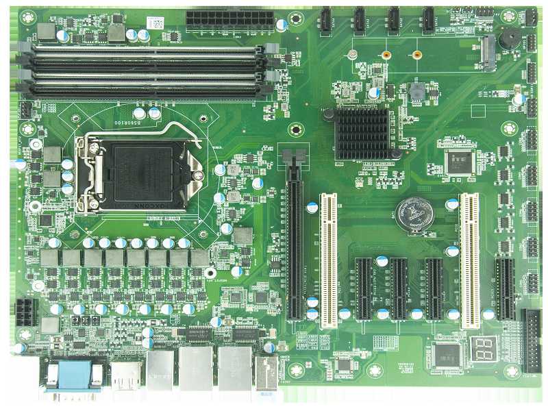 Placa-mãe industrial ATX B560 chip 5PCIE 2PCI expansão