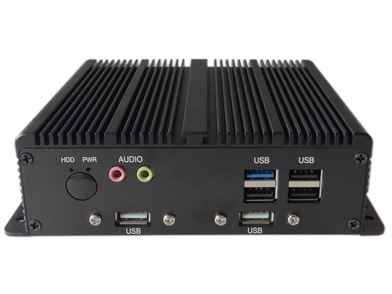 Mini Caixa Fanless PC J1900 J6412 2LAN 2COM 6USB