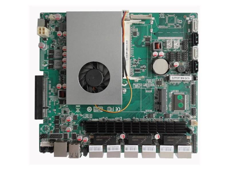 Placa-mãe 6LAN 6 portas de rede Intel i226 2.5GbE, plataforma de segurança de rede