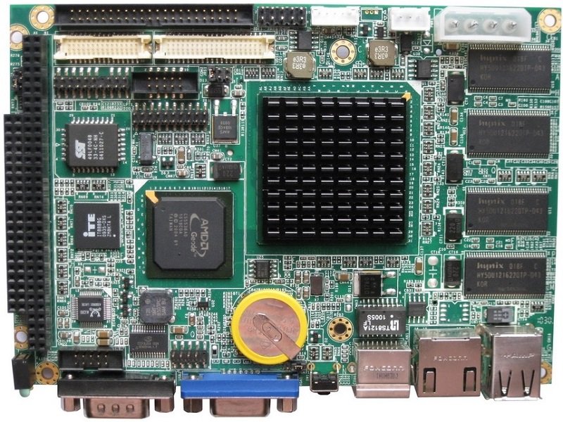 LX800 3.5" Placa-mãe incorporada 256M RAM PC/104 Expansão