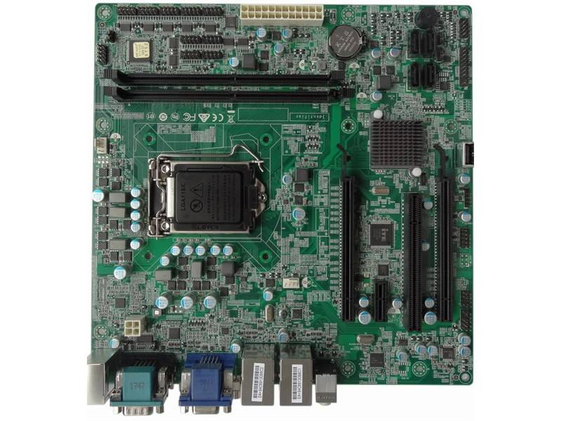 Placa-mãe industrial C236 Chip Micro ATX 2LAN 6COM 14USB 4 slots (2PCIEx16)