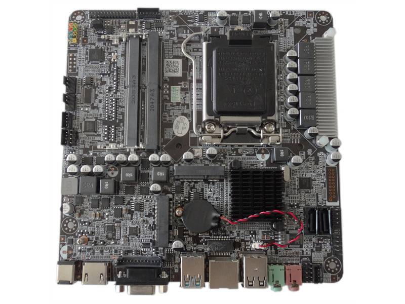 Placa-mãe Mini ITX Chip Intel® PCH H110 1LAN 1COM 8USB