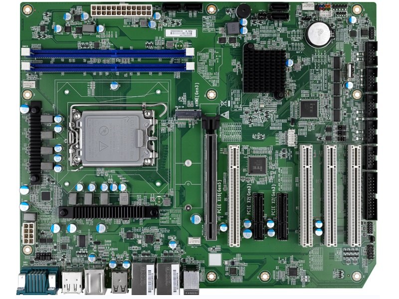 Chip de placa-mãe industrial com 2LAN 6COM 10USB 7 slots (3PCIE 4PCI)