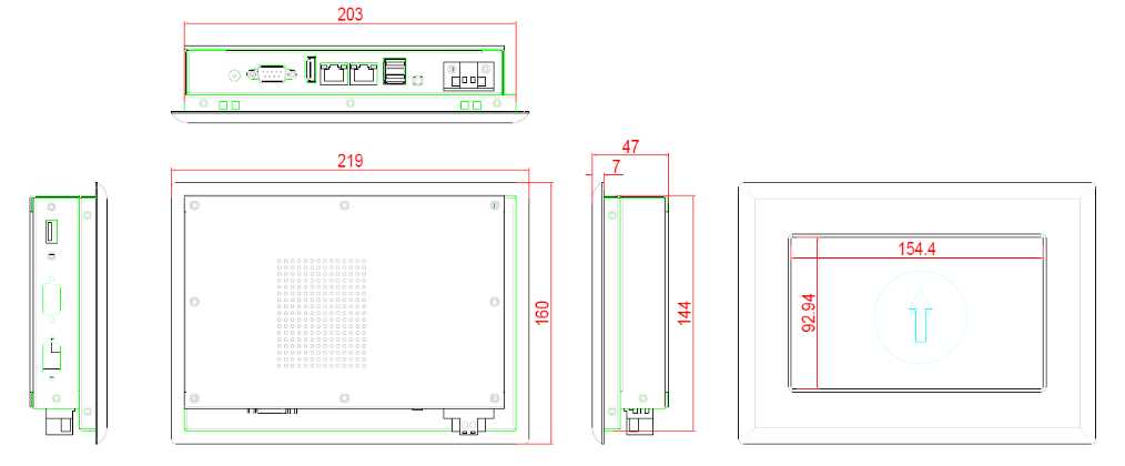 Custom Touch Panel PC with 4th generation Celeron