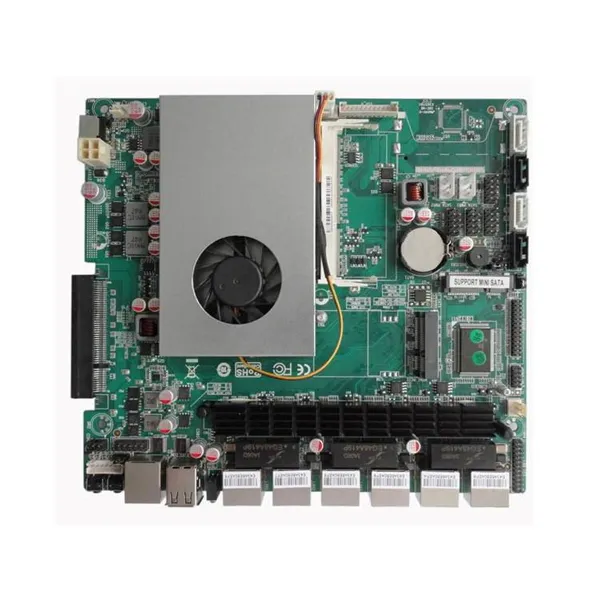 6LAN motherboard 6 Intel i226 2.5GbE network ports, Network Security Platform