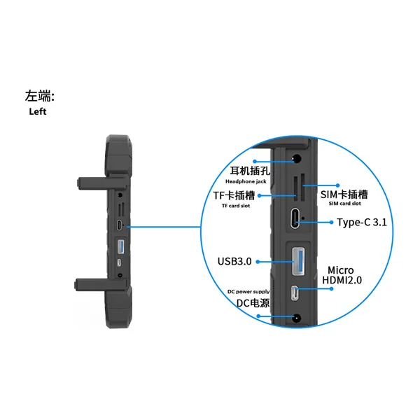 10 Inch IP65 Explosion-proof Industrial Rugged Panel PC