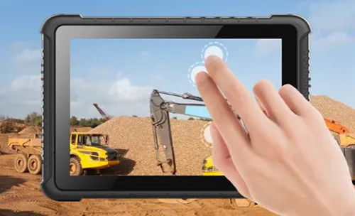 Automação Industrial | Solução Tablet de Três Provas para Produção de Semicondutores Sistema MES
