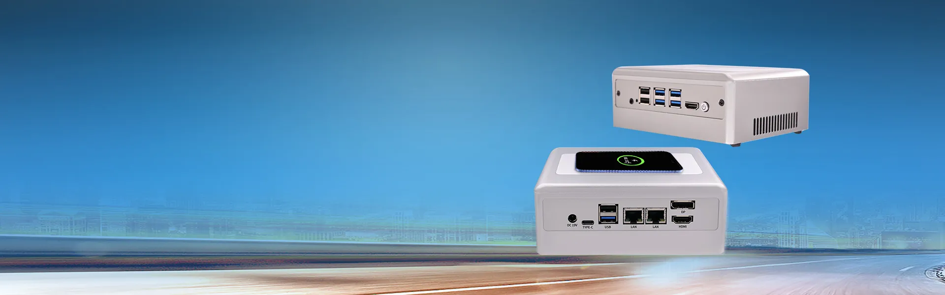 Mini PC de 11ª Geração com Displays DP HDMI Tipo C